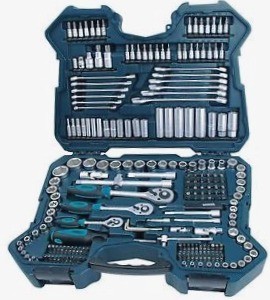 caja de herramientas de acero